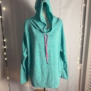 Lukka Blue Oversized Hoodie Relaxed Fit